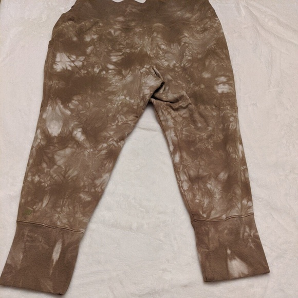 All In Motion Beige Tie Dye High Rise Jogger Sweatpants Size XXL - Picture 11 of 12